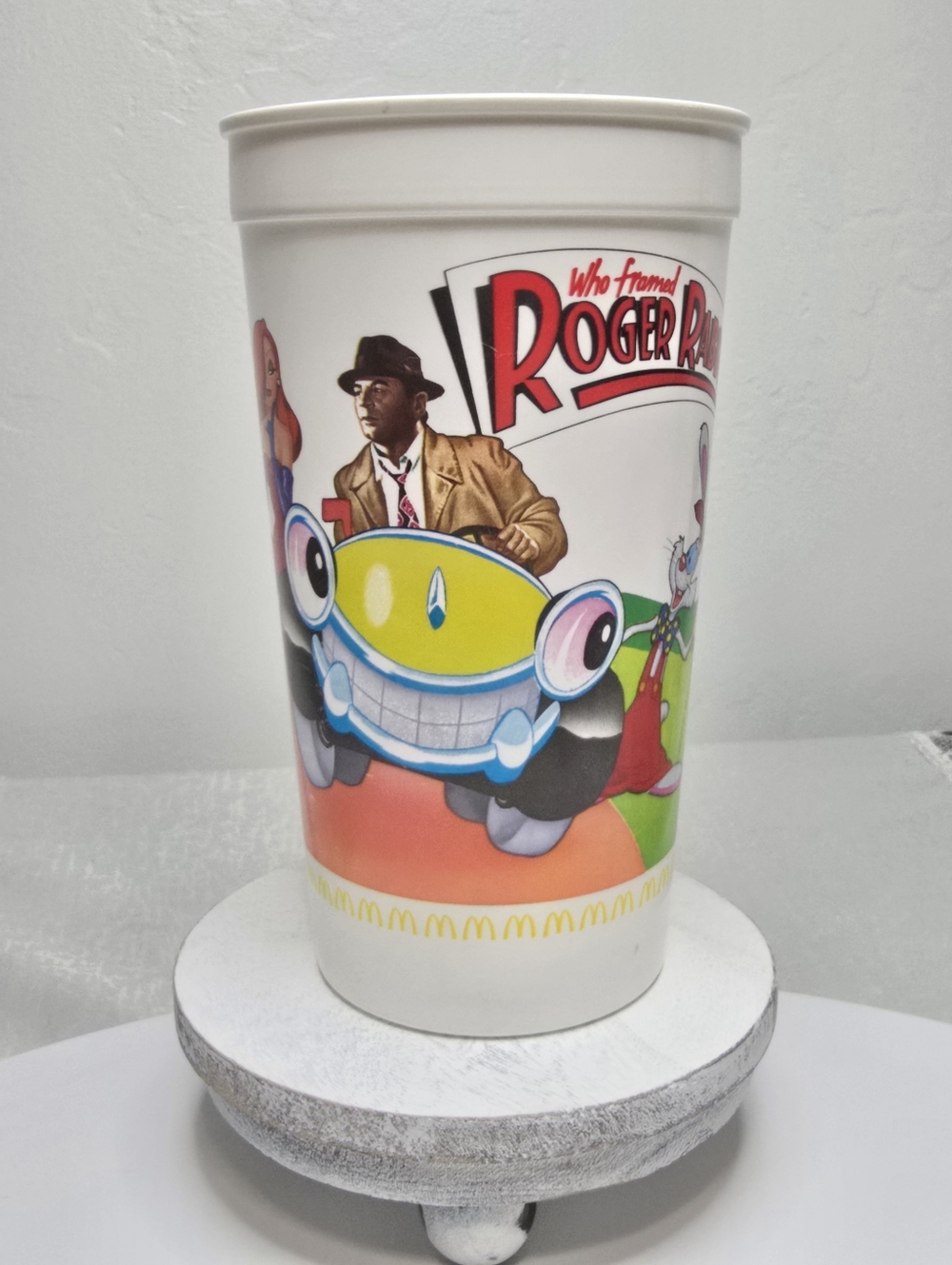 1988 McDonald's / Coca-Cola "Who Framed Roger Rabbit" Plastic Cup Collectors Cup